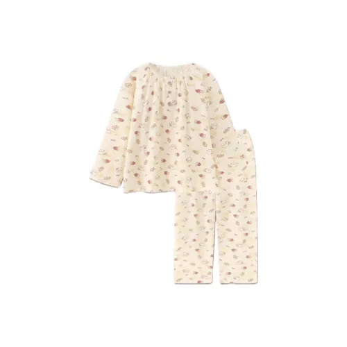 WANANNI Pajama Set Women's Custard