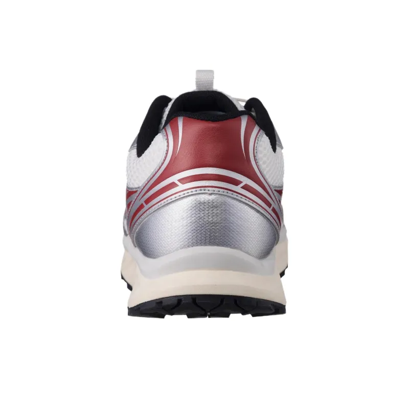 THE NORTH FACE SOLID TECH Abrasion Resistant Low Top Running Shoes Men's White Silver-4