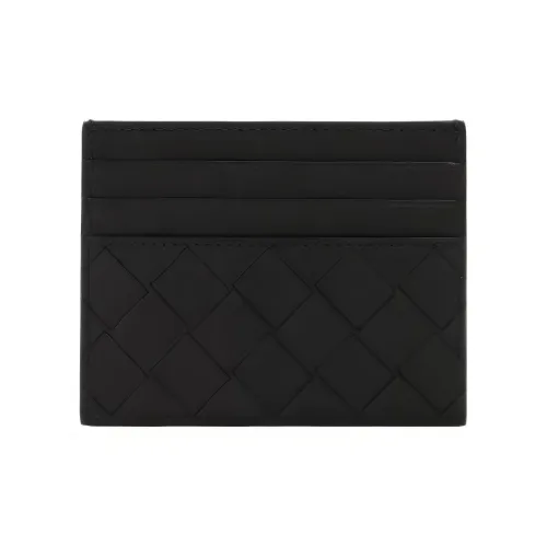 Bottega Veneta Calfskin Card Holder Men's Black