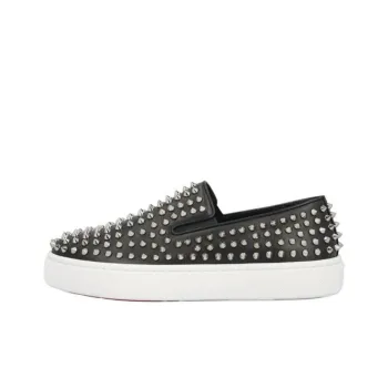 Christian Louboutin Spikeboat Stud Detailed Sneakers Women's
