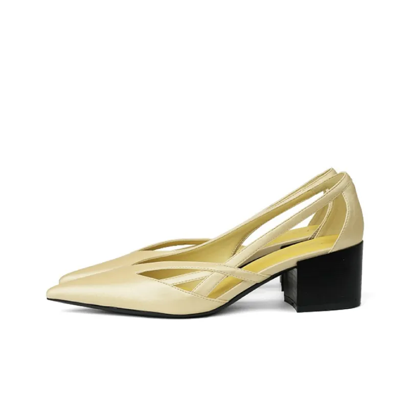 CIHI High Heels Women's Munich Black Munich/Verbena Lemon Yellow/Summer Guava Pomegranate/Antique White Antique White-2