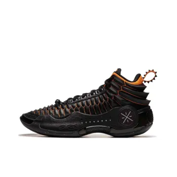 LiNing Wade's Way 10 Low Anti Slip Wear Resistant High Top Basketball Shoes Men's Black