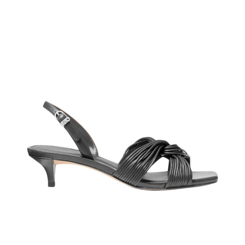 MICHAEL KORS Alessia One Strap Sandals Women's Black-1