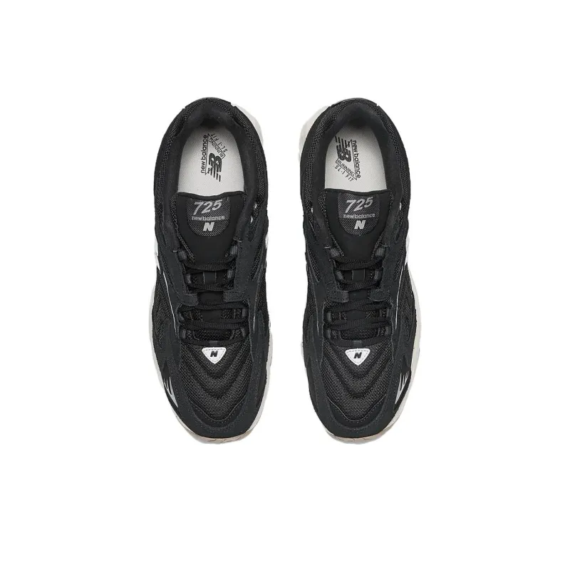 New Balance 725 Black Metallic Silver-5
