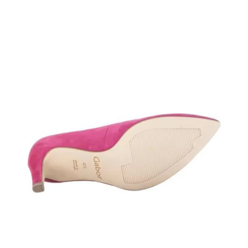 Gabor Fashion Slim Heel High Heels Women's Pink-5