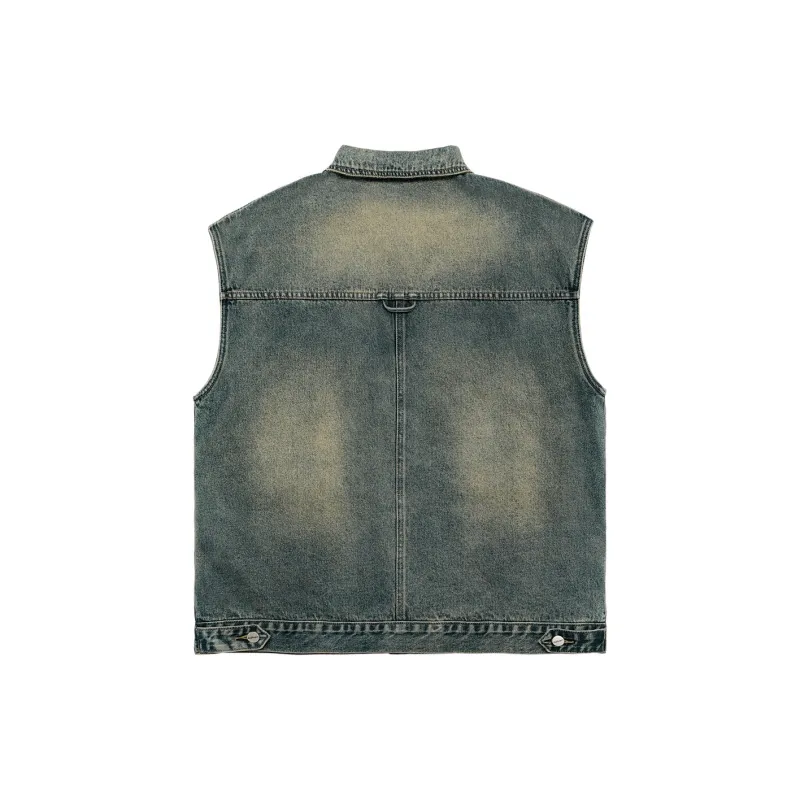 LUJIAMEN Vest Unisex Wasteland Yellow-1