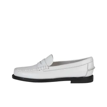 Sebago Classic Dan Loafers Women's White