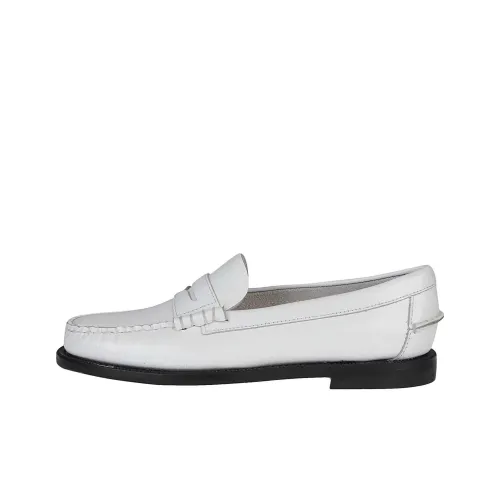 Sebago Classic Dan Loafers Women's White