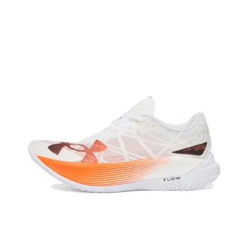 Under Armour Velociti Elite 2 Cushioning, Wear Resistant Low Top Running Shoes Unisex White Red