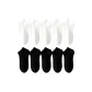 [10 Pack]White/White/White/White/White/Black/Black/Black/Black/Black
