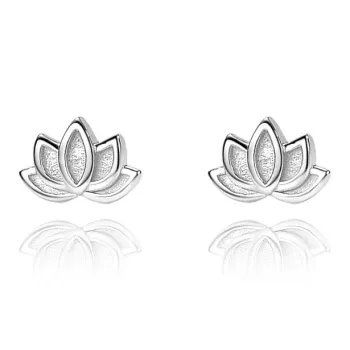 UZIID Sterling Silver Stud Earrings Women's