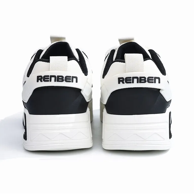 RENBEN Anti-Slip And Wear-Resistant Height Increasing Low-Top Skateboard Shoes Men's-14
