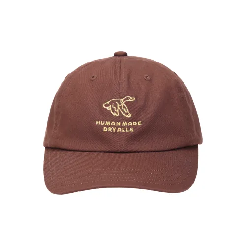 HUMAN MADE Baseball Caps Unisex Brown