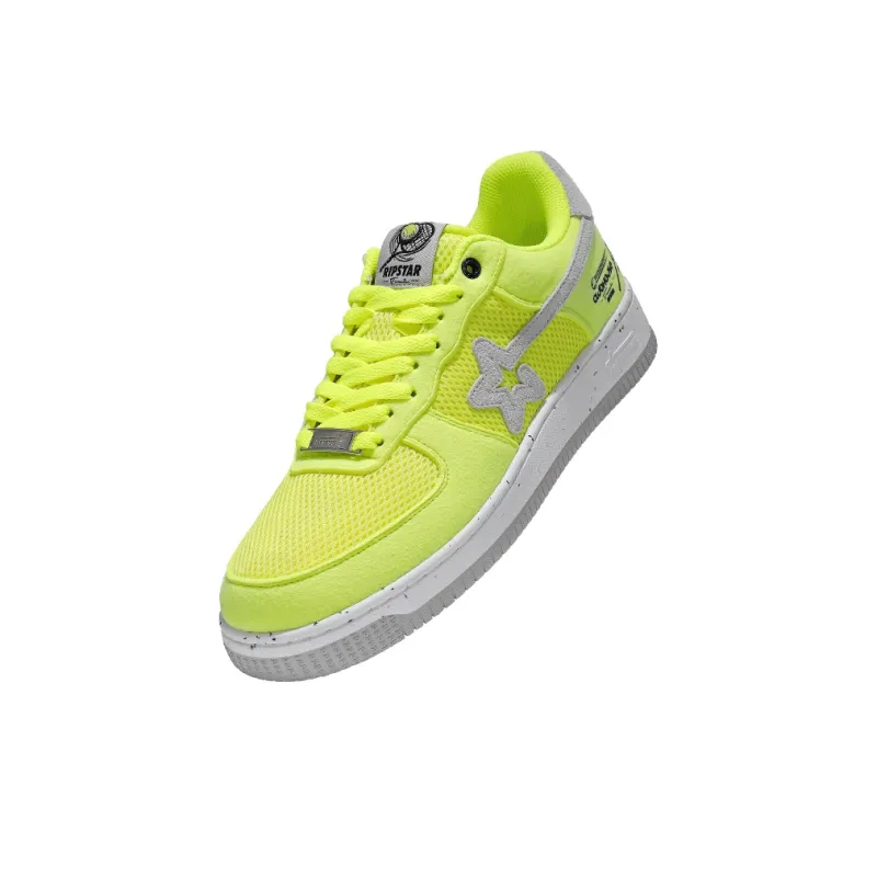 RIPSTAR Slip Resistant And Abrasion Resistant Coverage Low Top Skateboard Shoes Unisex Tennis Club-3