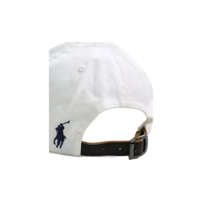 Polo Ralph Lauren Cotton Baseball Caps Men's White-4