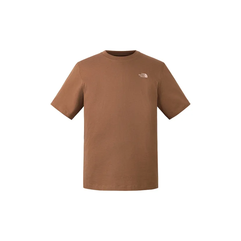 THE NORTH FACE City Outdoor Collection T Shirt Unisex Latte Brown-1