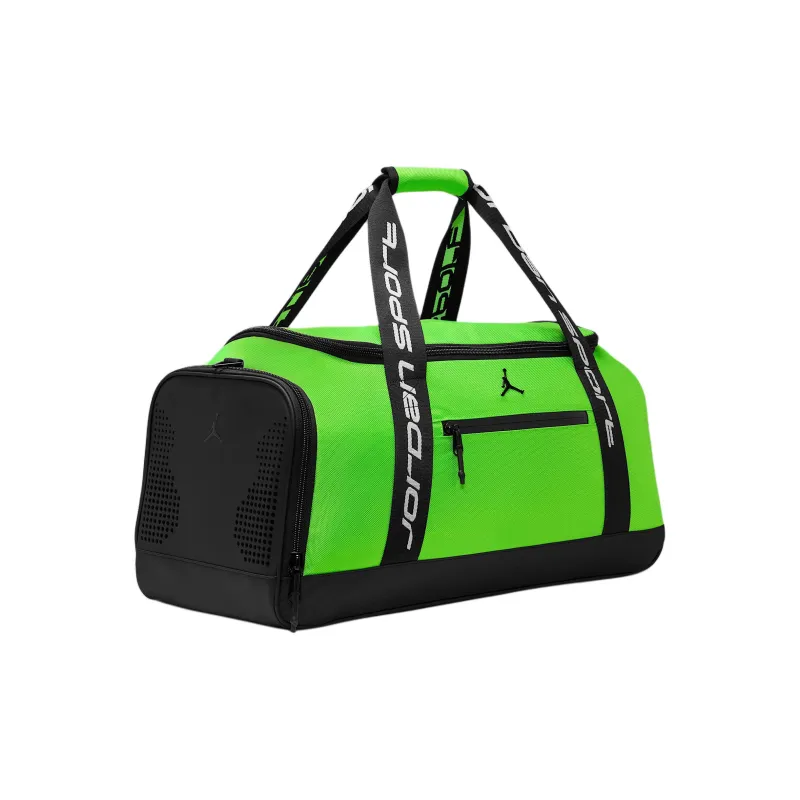 Jordan Polyester Travel Bag 47.5L Unisex Electric Green-1