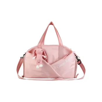 BGAY Nylon Travel Bag Unisex Black/Pink/Blue