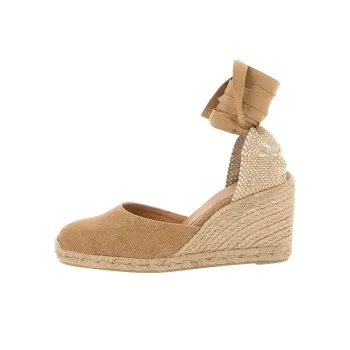 Castañer Chiara Wedge Heel High Heels Women's Hazelnut