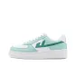 White Cyan Green