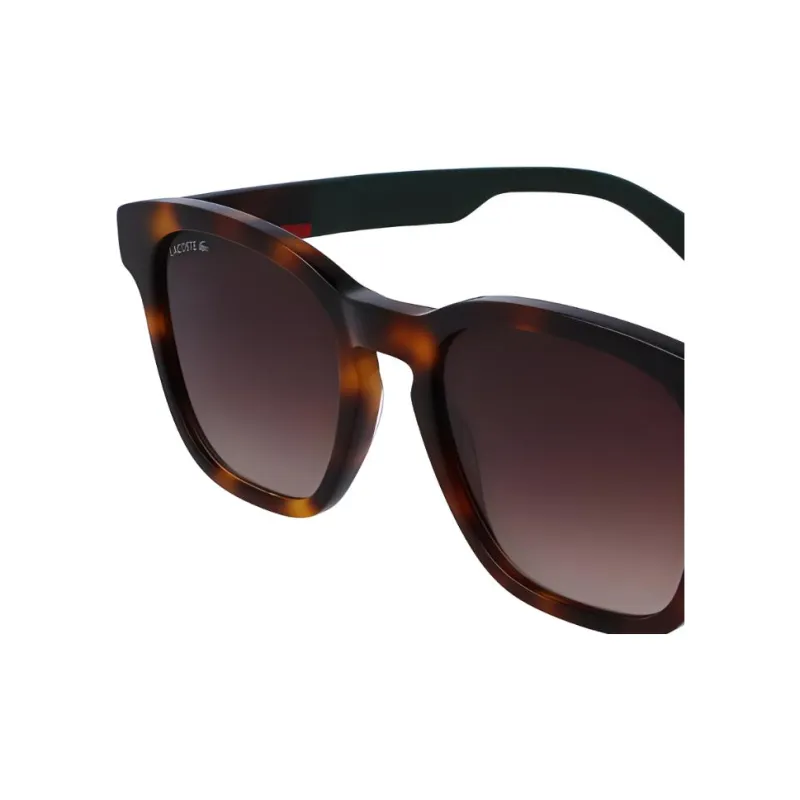 LACOSTE Acetate Square Sunglasses Unisex Tortoiseshell-2