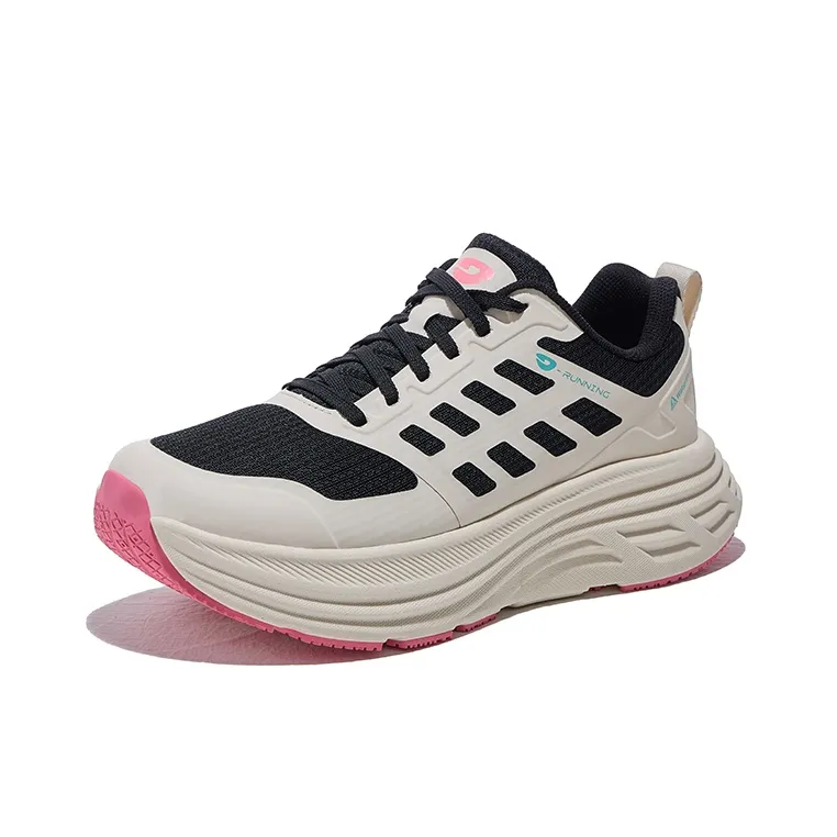 WUGONGSHAN x HOT POTATO Cushioned Slip-Resistant Coverage Low-Top Trekking Shoes Women's Black White-2