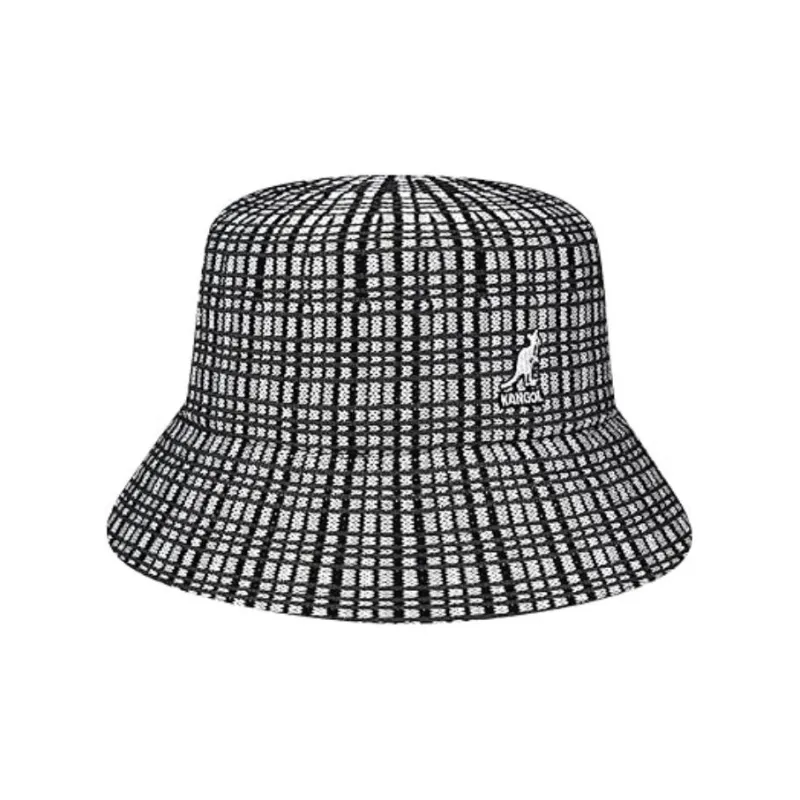 KANGOL Subject To Official Website Bucket Hats Unisex Black-3