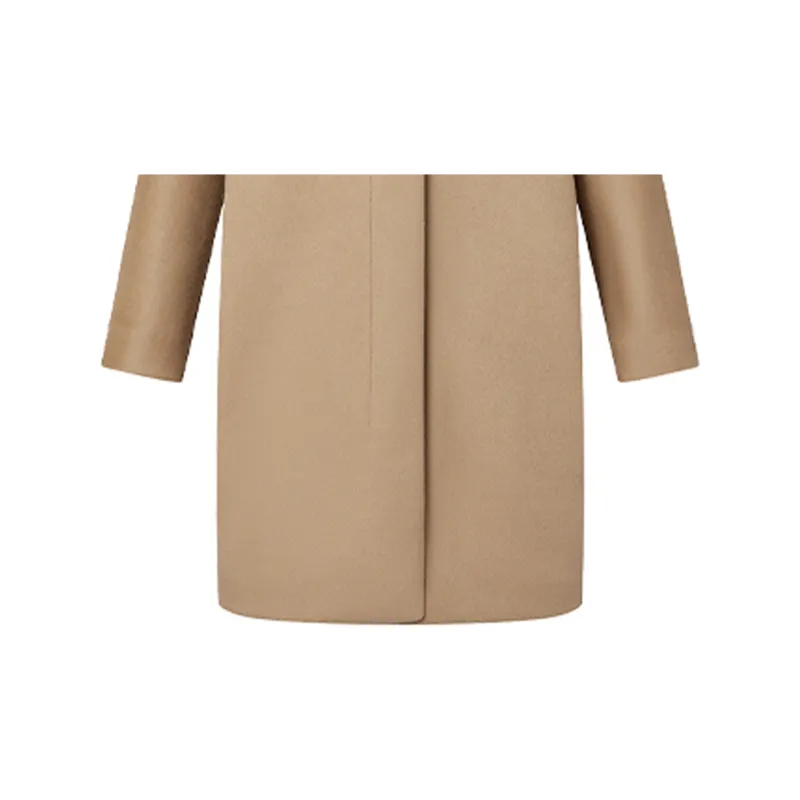 LOUIS VUITTON Double Ring Cocoon Coat-4