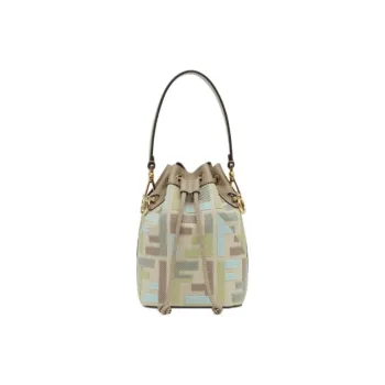 FENDI Canvas One Shoulder Handbags Mini Women's Multicolor