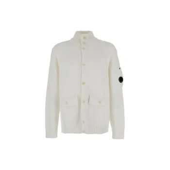 C.P.Company Lens detail Cardigan