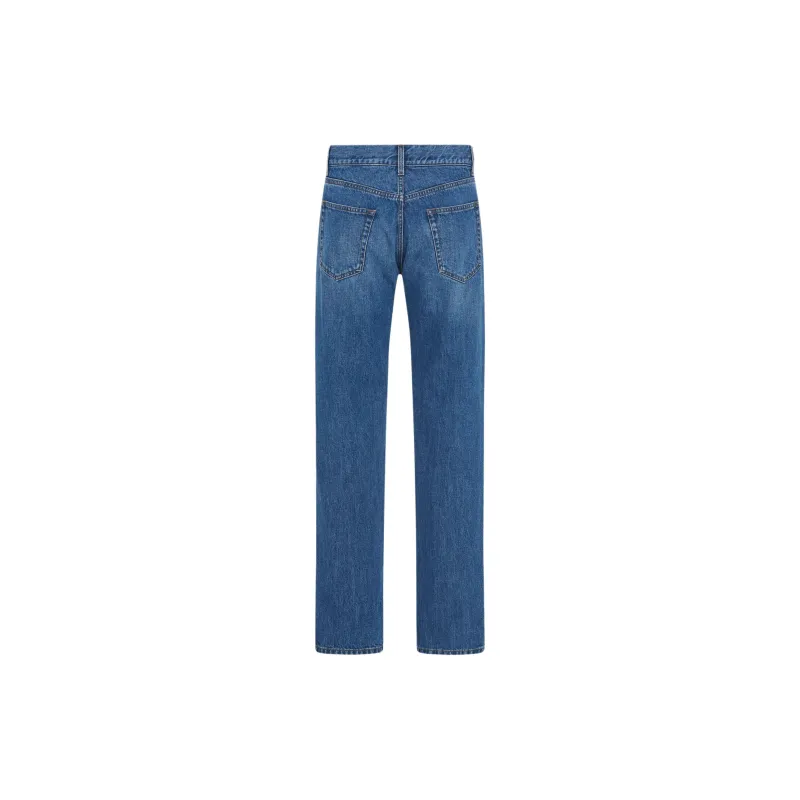 THE ROW Burt Straight Leg Jeans-1