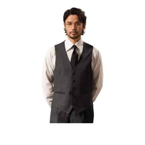 CULTUM Vest Men's Prince Gray Plaid