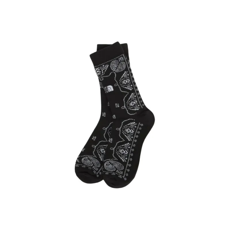 THE NORTH FACE Mid Calf Socks Men's 1 Pack Black-0