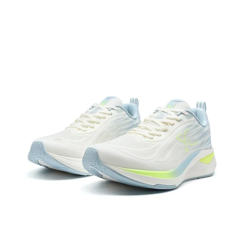 XTEP Durable Breathable Lightweight Low Top Casual Training Running Shoes Men's White Blue-2