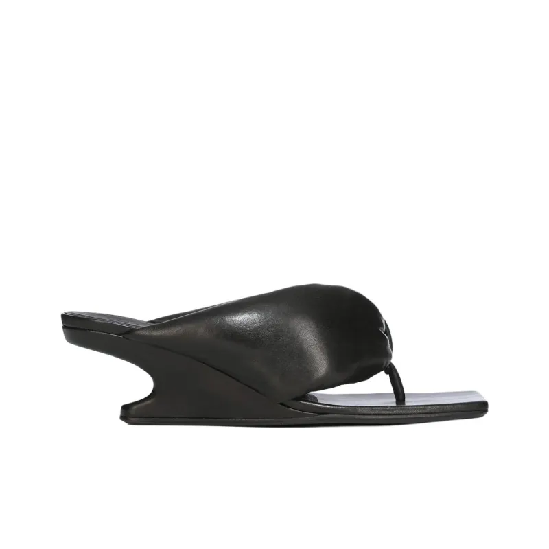 RICK OWENS/RO Flip Flops 4.5cm Women's Black-1