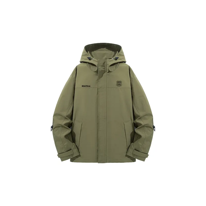 66/ROUTE 66 Windbreaker Jacket Unisex-4