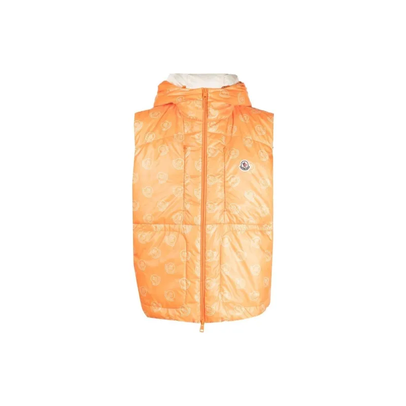 Moncler Alkarab Logo print Gilet-1