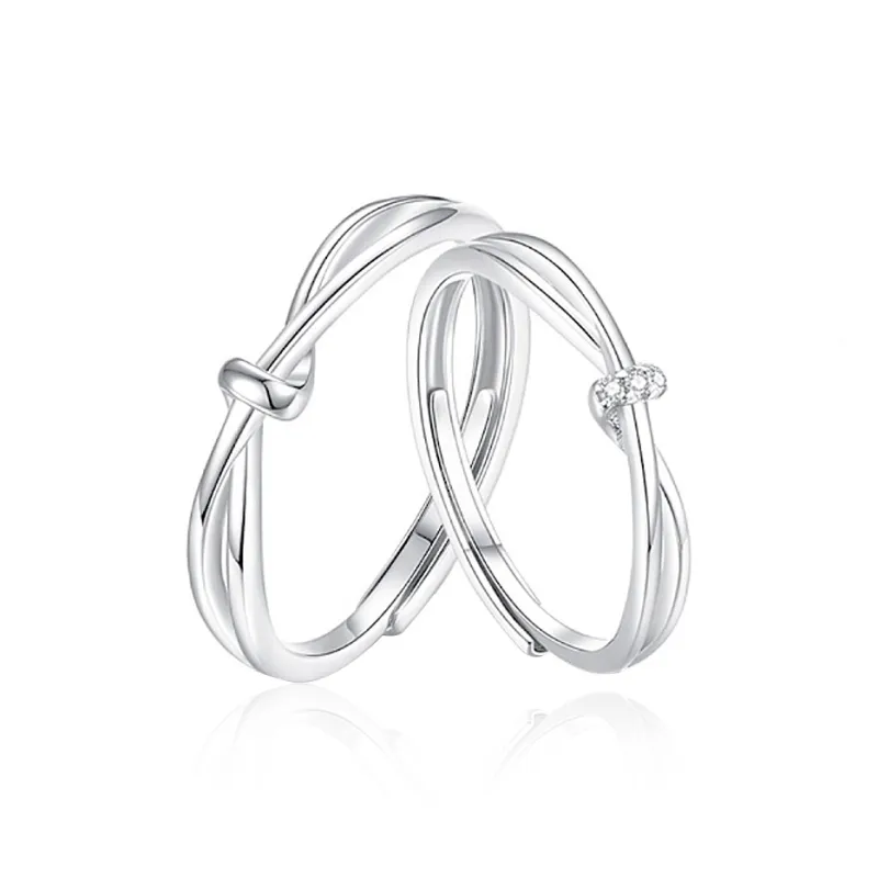 FOREVER MELODY 999 Fine Silver Rings Unisex-4