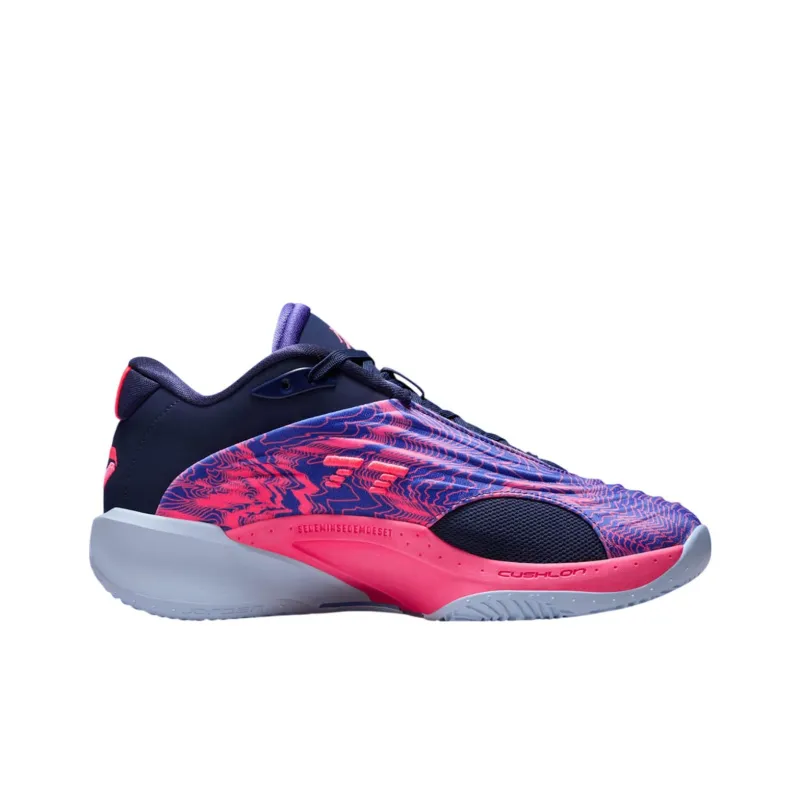 Jordan Luka 3 Anti Slip Wear Resistant Low Top Basketball Shoes Men's Purple-1