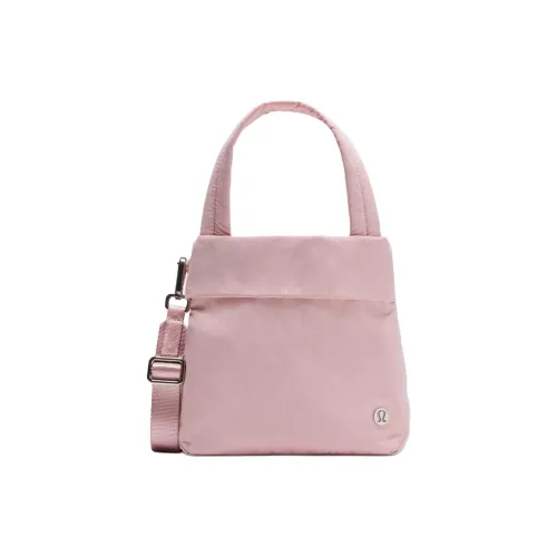 Lululemon Recycled Nylon One Shoulder Handbags Small Size Women's Pink