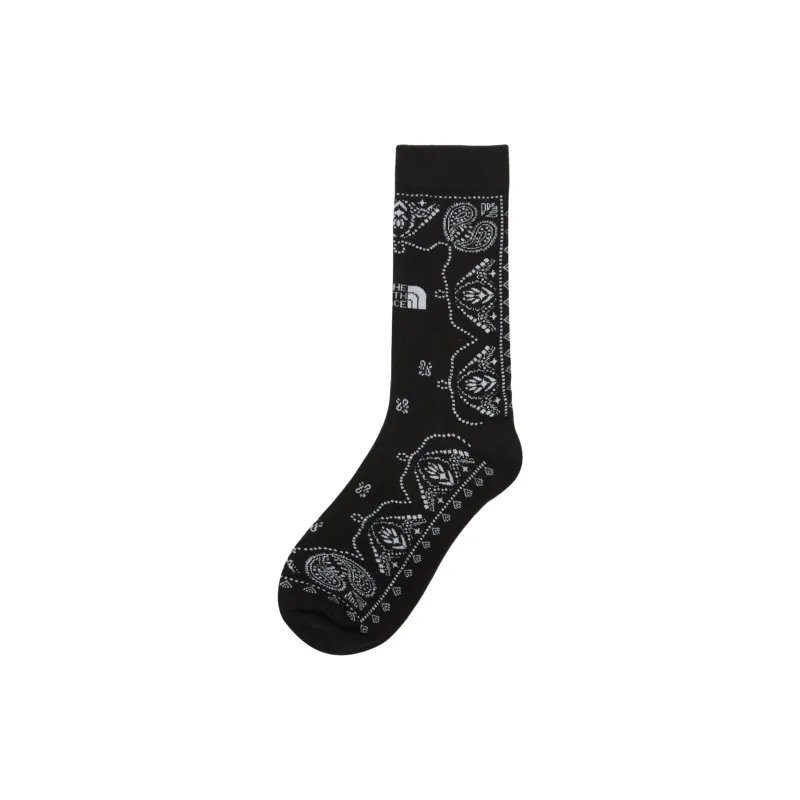 THE NORTH FACE Mid Calf Socks Men's 1 Pack Black-1