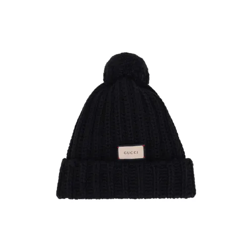 GUCCI Label Knit Beanie