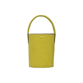 LONGCHAMP Épure Logo Embossed Small Bucket Bag