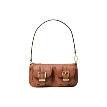 MICHAEL KORS Leather Handbag Small Size Women's Leather Brown