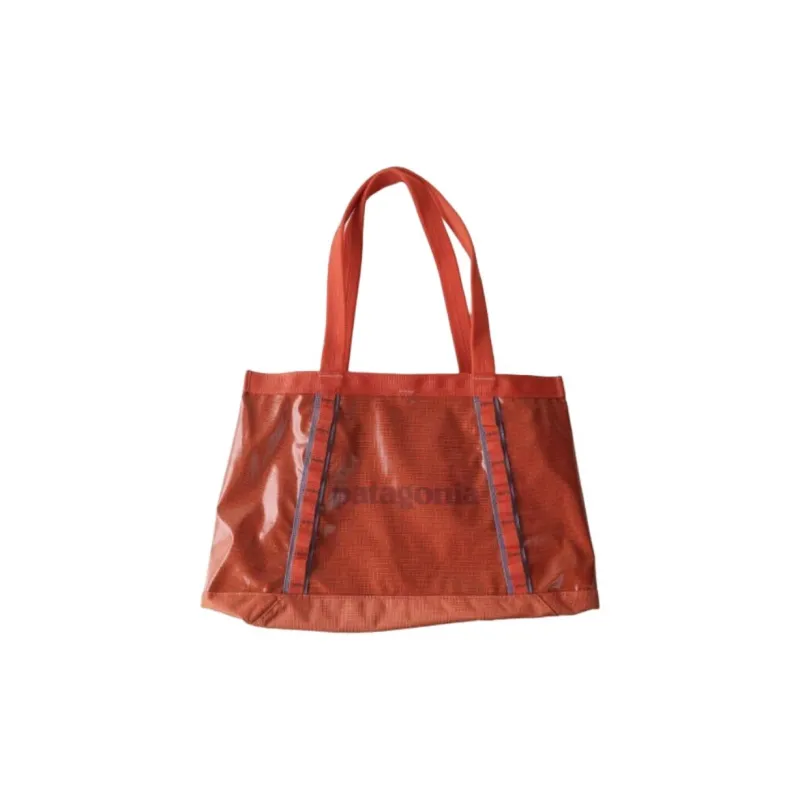 Patagonia Recycled Polyester Tote Bag Shopping Bag Shoulder Bag Handbag Regular Unisex Multi-Pepper Red-1