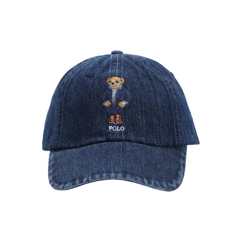 Polo Ralph Lauren Cotton Baseball Caps Unisex Blue-0