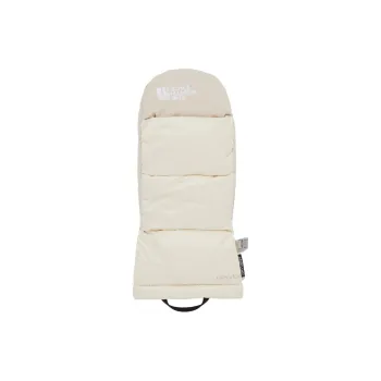 THE NORTH FACE Nylon Polyester Goat Leather Goose Down Goose Feather Gloves Unisex White