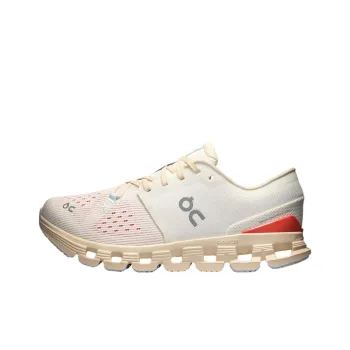 On Running Cloud X 4 Ivory SalmOn Women's