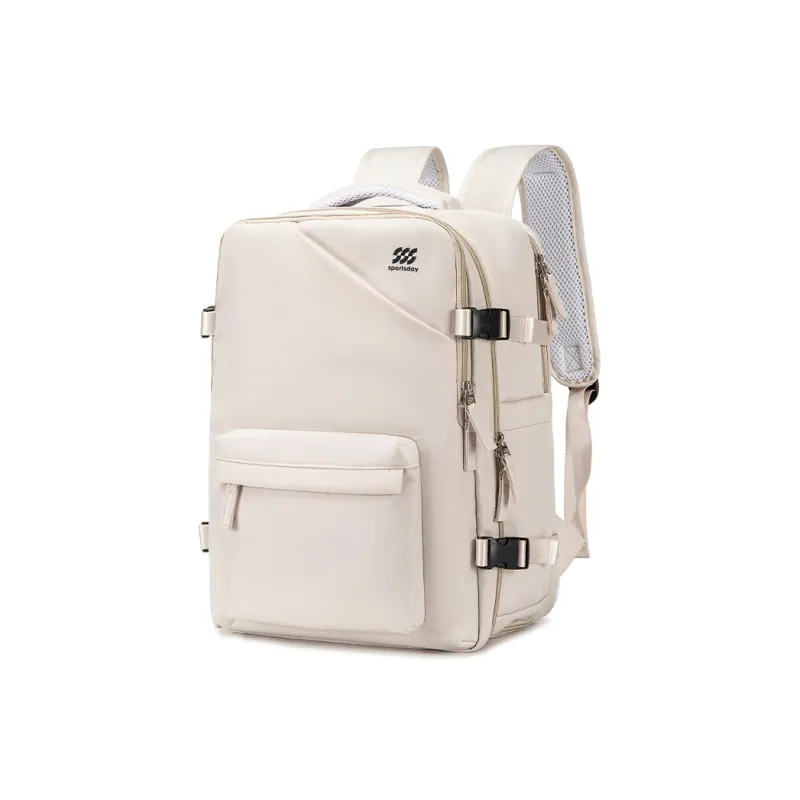 HLA Polyester Backpack Tubas Unisex White/Black/Mint Green-7