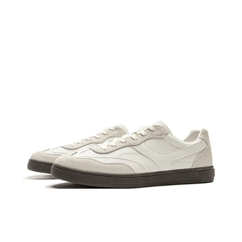 LiNing Yunchuan Abrasion Resistant Balance Lightweight Low Top Skateboard Shoes Men's Mist White-2